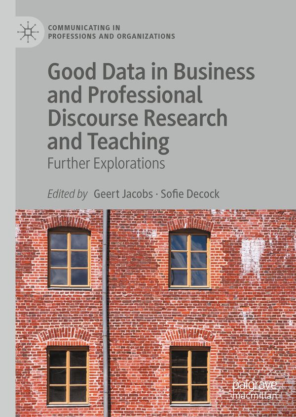 Good Data in Business and Professional Discourse Research and Teaching | 1:a upplagan
