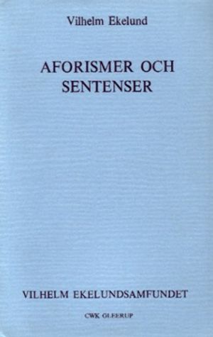 Aforismer och sentenser