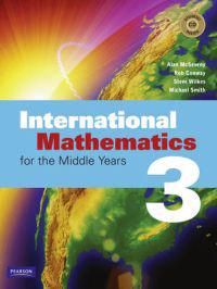 International Mathematics 3 For Middle Years Coursebook | 1:a upplagan