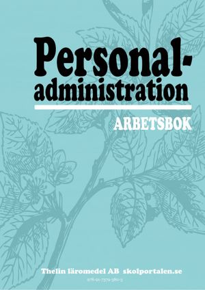 Personaladministration - Arbetsbok | 1:a upplagan