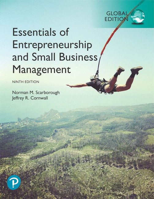Essentials of Entrepreneurship and Small Business Management, Global Edition | 9:e upplagan