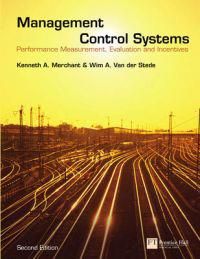 Management Control Systems | 2:a upplagan