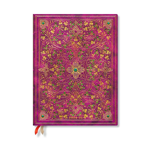 Diamond Jubilee (Sangorski & Sutcliffe) Ultra 12-month Vertical Hardback Dayplanner 2025 (Elastic Band Closure) | 0:e upplagan