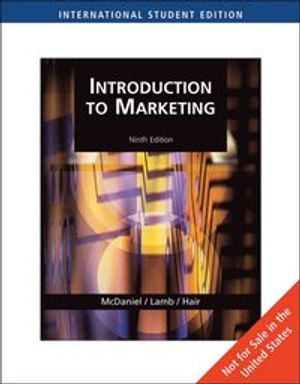 Introduction to Marketing, International Edition | 9:e upplagan