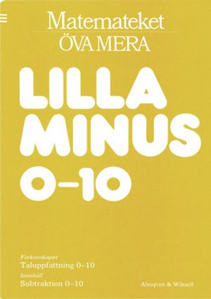 Matemateket Lilla minus 0-10 10-pack |  2:e upplagan