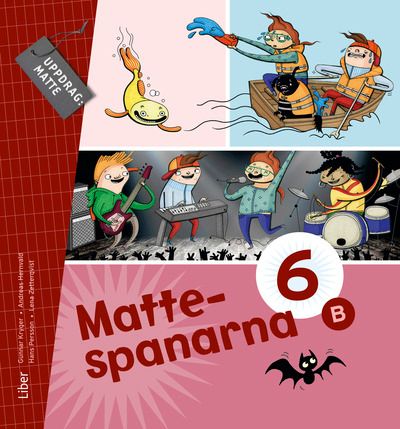 Mattespanarna 6B Grundbok | 1:a upplagan
