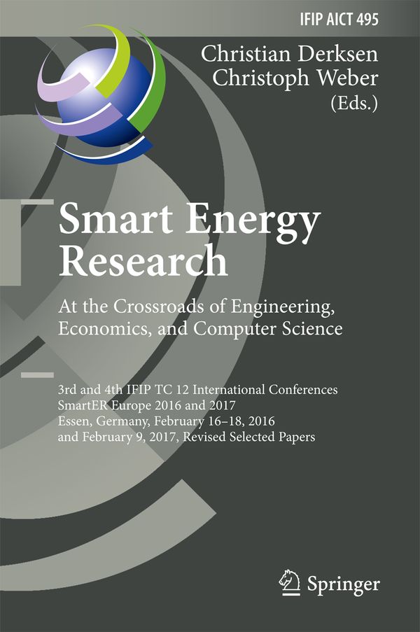 Smart Energy Research. At the Crossroads of Engineering, Economics, and Computer Science | 1:a upplagan