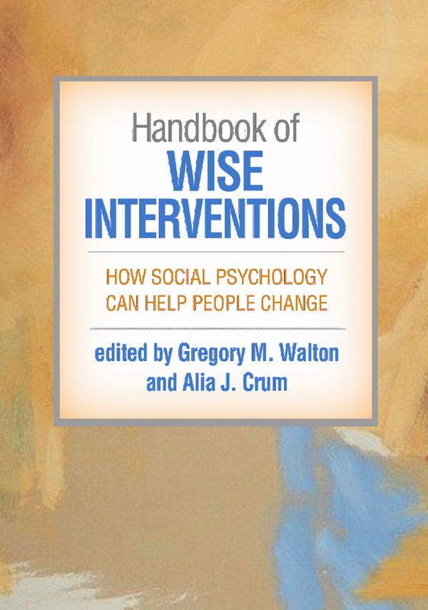 Handbook of Wise Interventions | 1:a upplagan