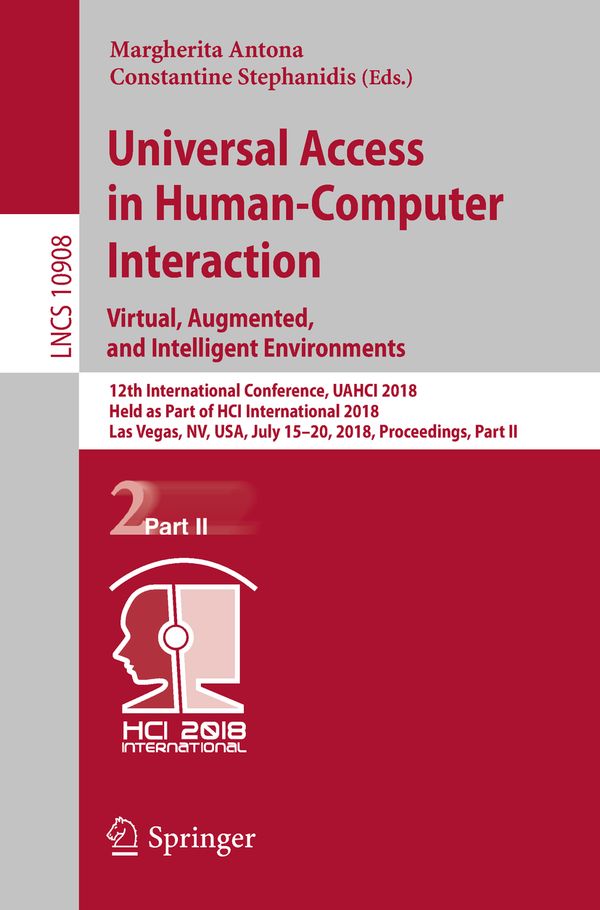Universal Access in Human-Computer Interaction. Virtual, Augmented, and Intelligent Environments | 1:a upplagan