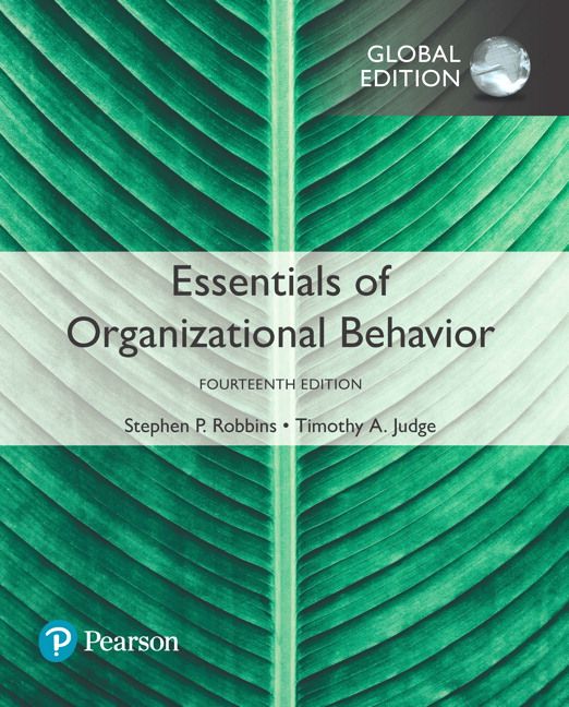 Essentials of Organizational Behavior, Global Edition | 14:e upplagan
