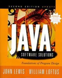 Java Software Solutions | 2:a upplagan