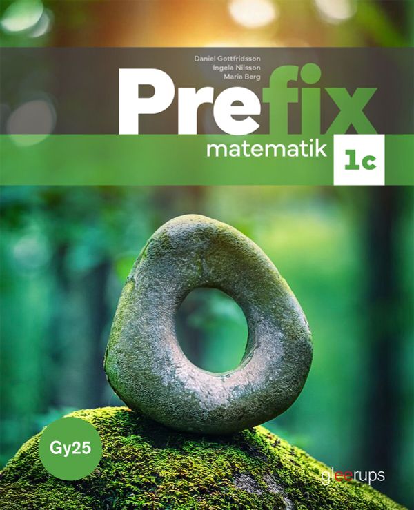Prefix matematik 1c, bok, Gy25 | 1:a upplagan
