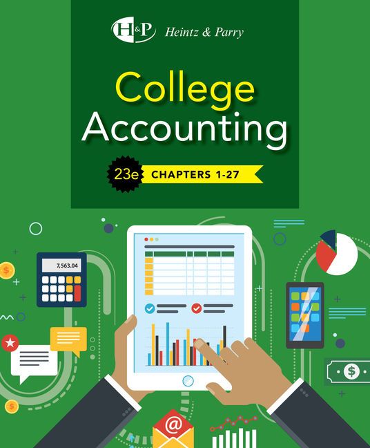 College Accounting, Chapters 1-27 | 23:e upplagan