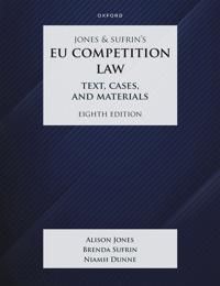 Jones & Sufrin's EU Competition Law