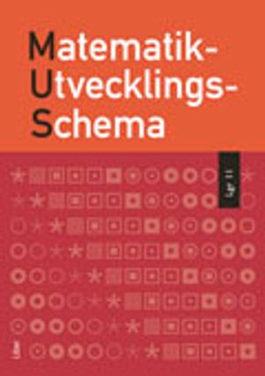 MUS MatematikUtvecklingsSchema |  2:e upplagan