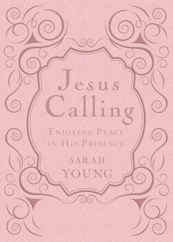 Jesus Calling, Pink Leathersoft, with Scripture References | 0:e upplagan
