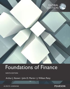 Foundations of Finance, Global Edition | 9:e upplagan