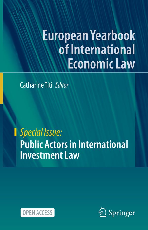 Public Actors in International Investment Law | 1:a upplagan