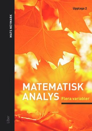 Matematisk analys Flera variabler |  2:e upplagan