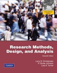 Research Methods, Design, and Analysis