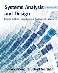 Systems Analysis and Design - Alan Dennis - Barbara Haley Wixom - Roberta M. Roth - Upplaga 1