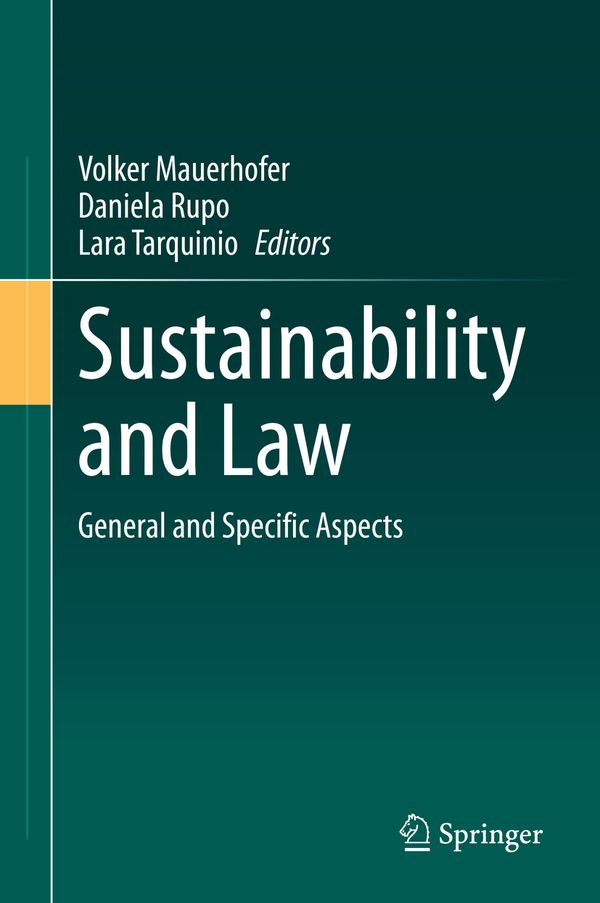 Sustainability and Law | 1:a upplagan