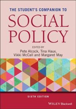 The Student's Companion to Social Policy | 6:e upplagan