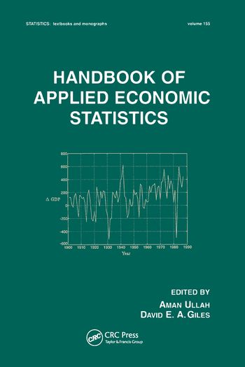 Handbook of Applied Economic Statistics | 1:a upplagan