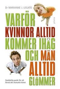 Varför kvinnor alltid kommer ihåg och män alltid glömmer | 1:a upplagan