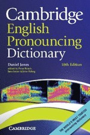 Cambridge English Pronouncing Dictionary | 18:e upplagan