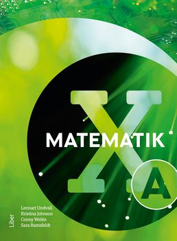 Matematik X A-boken | 1:a upplagan