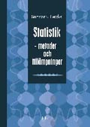 Statistik - metoder och tillämpningar | 1:a upplagan