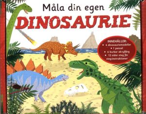 Måla din egen dinosaurie | 1:a upplagan