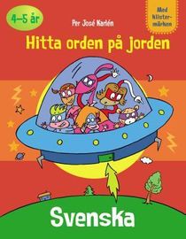 Pysselbok Svenska Hitta orden på jorden