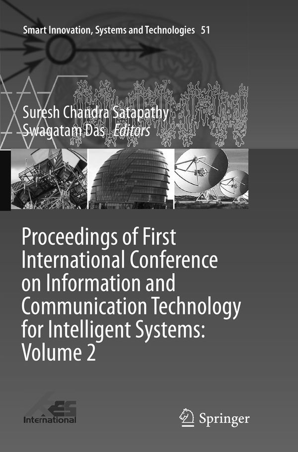 Proceedings of First International Conference on Information and Communication Technology for Intelligent Systems: Volume 2 | 1:a upplagan