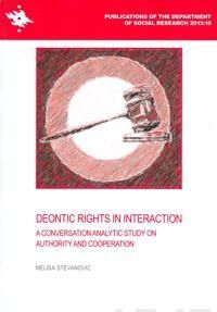 Deontic Rights in Interaction - Melisa Stevanovic