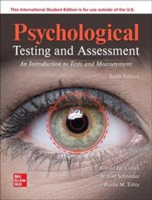 Psychological Testing and Assessment