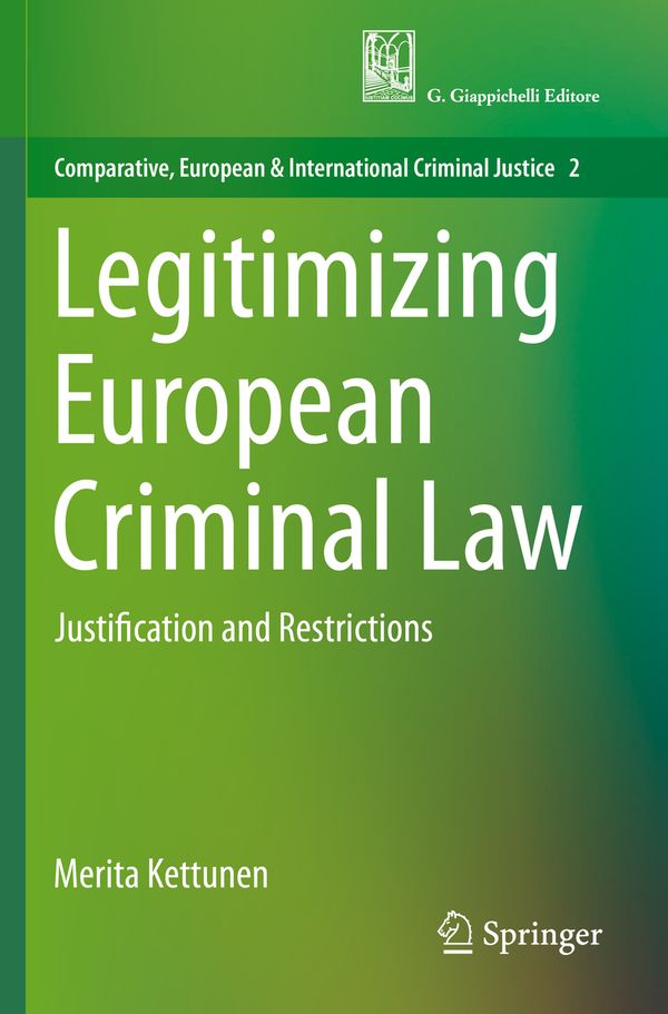Legitimizing European Criminal Law | 1:a upplagan