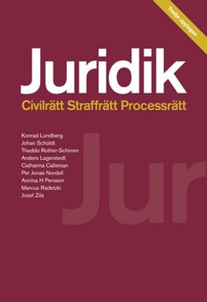 Juridik - civilrätt, straffrätt, processrätt | 3:e upplagan