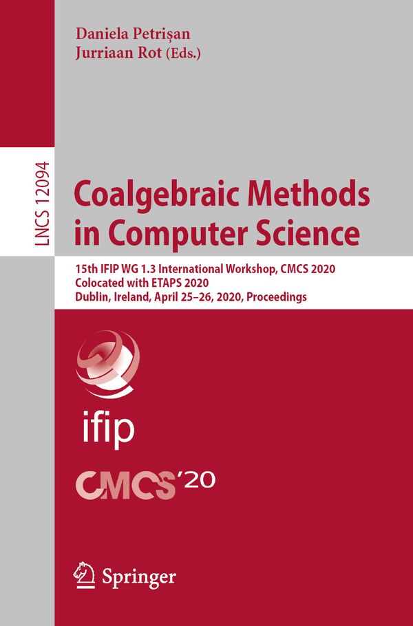 Coalgebraic Methods in Computer Science | 1:a upplagan