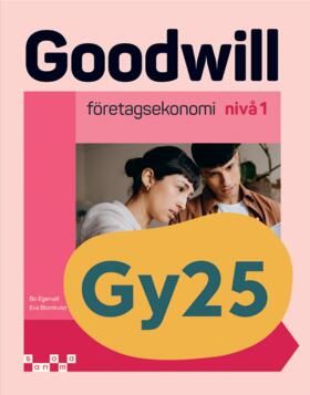 Goodwill Företagsekonomi nivå 1 Textbok | 3:e upplagan
