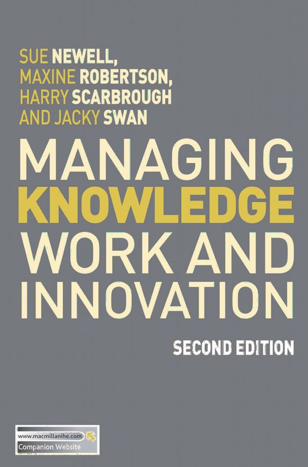 Managing Knowledge Work and Innovation | 2:a upplagan