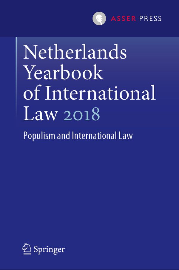 Netherlands Yearbook of International Law 2018 | 1:a upplagan