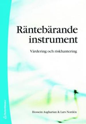 Räntebärande instrument | 1:a upplagan