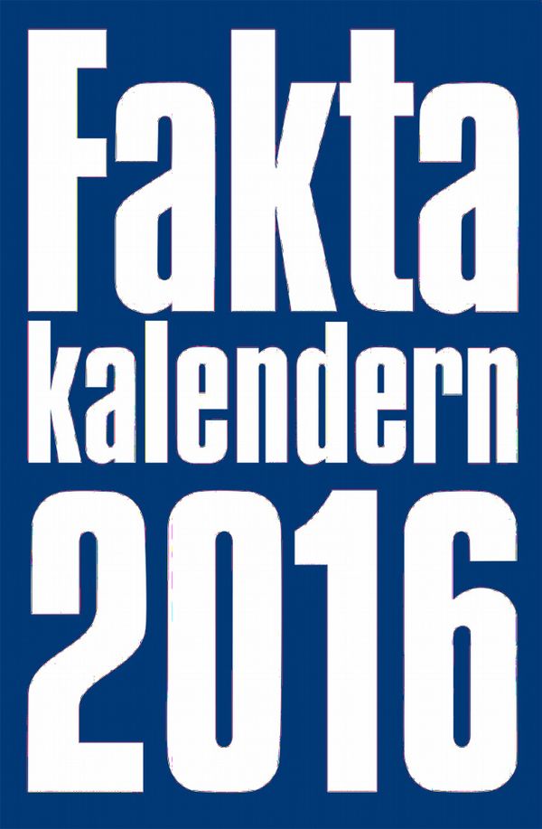Faktakalendern 2016 | 0:e upplagan