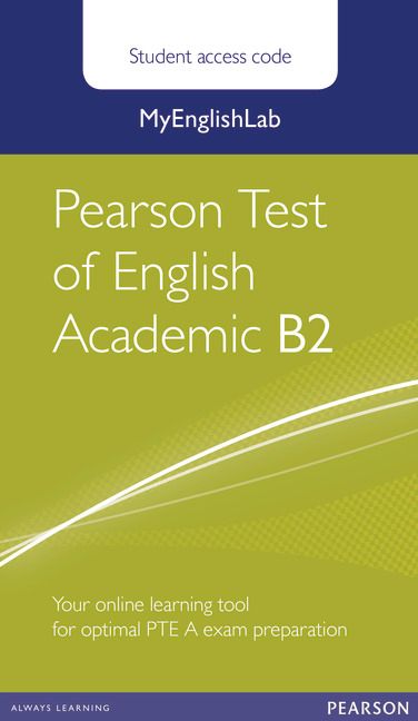 MyEnglishLab Pearson Test of English Academic B2 Standalone Student Access Card | 0:e upplagan
