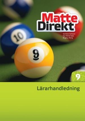 Matte Direkt 9 Lärarhandledning - Ny upplaga