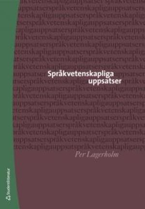 Språkvetenskapliga uppsatser |  2:e upplagan