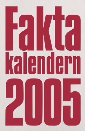 Faktakalendern : koncentrerat vetande i fickformat. 2005