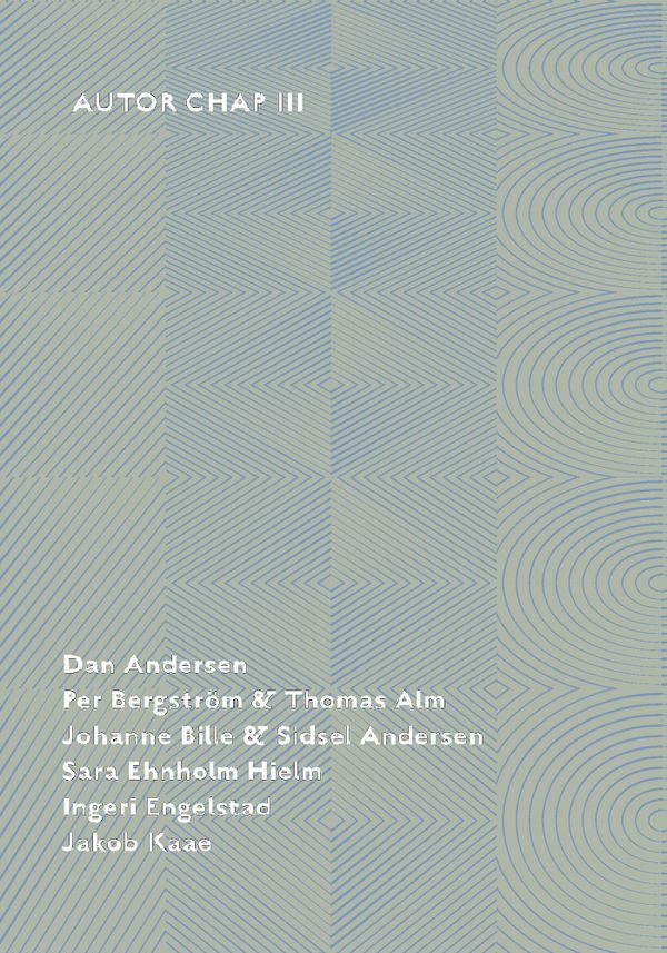 Autor Chap III | 1:a upplagan